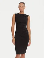 Sukienki - Rinascimento Sukienka koktajlowa CFC0125332003 Czarny Slim Fit - miniaturka - grafika 1
