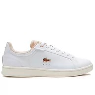 Buty sportowe damskie - Buty Lacoste Carnaby Pro 222 744SFA0061-65T - białe - miniaturka - grafika 1