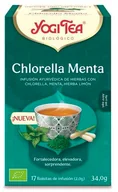Herbata - Herbata ziołowa Yogi Tea Chlorella Menta 17 stz (4012824404885) - miniaturka - grafika 1