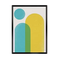 Obrazy i zdjęcia na płótnie - Plakat Abstract Shapes II - miniaturka - grafika 1