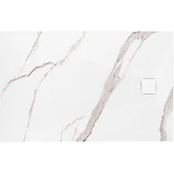 Brodziki prysznicowe - Rea Brodzik prysznicowy Magnum CARRARA WHITE 90x120 - miniaturka - grafika 1