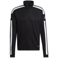 Bluzy sportowe męskie - Adidas, Bluza męska, Squadra 21 Training Top GK9562, czarny - miniaturka - grafika 1