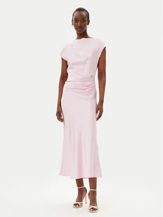 Imperial Sukienka koktajlowa AEAOJBA Różowy Regular Fit - Sukienki - miniaturka - grafika 1