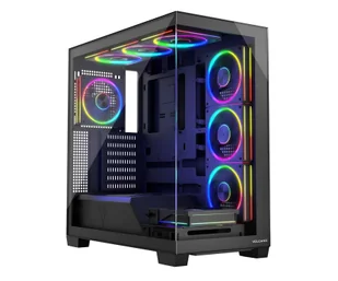 MODECOM Volcano Stellar ARGB Midi 8F Black AT-STELLAR-8F-ARGB-10 - Obudowy komputerowe - miniaturka - grafika 1