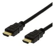 Kable komputerowe i do monitorów - Deltaco HDMI-1010D-FLEX kabel HDMI 1 m HDMI Typu A (Standard) Czarny HDMI-1010D-FLEX - miniaturka - grafika 1