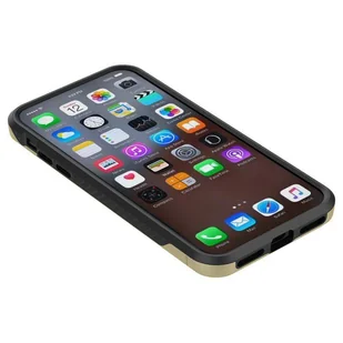 Zizo Star Diamond Hybrid Cover Etui iPhone X (Gold/Black) - Etui i futerały do telefonów - miniaturka - grafika 5