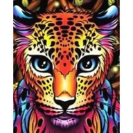 Malowanie po numerach - Norimpex Malowanie po numerach. Tygrysy 40 x 50 cm - miniaturka - grafika 1
