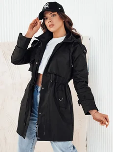 Kurtka damska parka BRENS czarna Dstreet TY4230-XL - Kurtki damskie - miniaturka - grafika 1