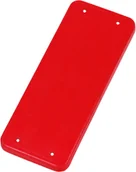 Place zabaw - Siedzisko gumowe czerwone deska do huśtawki płaska dla dzieci - miniaturka - grafika 1