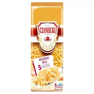 Czaniecki Makaron 5 jajeczny kokardka mała 250 g - Makaron - miniaturka - grafika 1