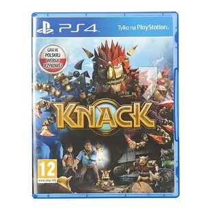 Knack GRA PS4 - Gry PlayStation 4 - miniaturka - grafika 1