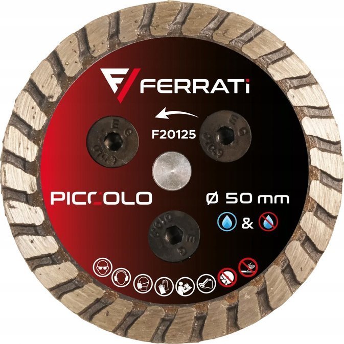 Einhell Tarcza diamentowa podcinająca 50mm Ferrati Piccolo do betonu i kamienia