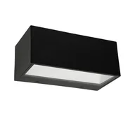 Lampy ogrodowe - Prezent 31313 - LED Kinkiet zewnętrzny TANUK LED/9W/230V IP54 czarny - miniaturka - grafika 1