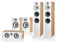 Głośniki i kolumny - Bowers & Wilkins 603 S3 + 607 S3 + HTM6 S3 (dąb) - miniaturka - grafika 1