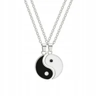Biżuteria dla dzieci - Zestaw dwóch naszyjników dla przyjaciół nowa YIN YANG - miniaturka - grafika 1
