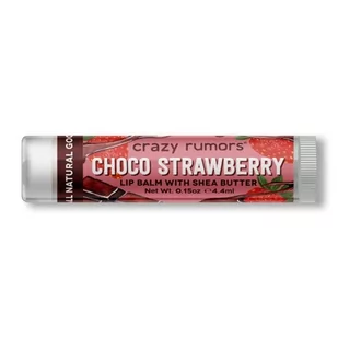 Crazy Rumors Crazy Rumors Naturalny balsam do ust Choco Strawberry 4.4ml - Balsamy do ust - miniaturka - grafika 1
