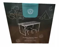 Stoły ogrodowe - Stół Utendors metal prostokątny 120 x 60 x 70 cm - miniaturka - grafika 1