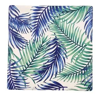 Lumarko Lumarko Botanical zestaw 4 podkładek ceramicznych 10,8x10,8x0,7cm 020202029 Alt - Przybory do gotowania - miniaturka - grafika 1