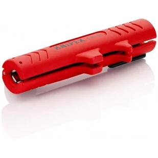 Knipex 16 80 125 SB narzędzie do zdejmowania izolacji Czerwony, Rozbiórki / Abmantelungswerkzeug - Kombinerki i obcęgi - miniaturka - grafika 1