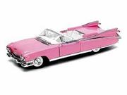 Samochody i pojazdy dla dzieci - Maisto, model Cadillac Eldorado 1959 (pink) - miniaturka - grafika 1