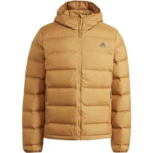 Kurtka zimowa męska adidas HELIONIC DOWN żółta GU3953-S - Kurtki męskie - miniaturka - grafika 1