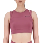 Bielizna sportowa damska - Biustonosz sportowy New Balance WB21110WAD - różowy - miniaturka - grafika 1