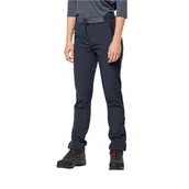 Spodnie sportowe damskie - Damskie spodnie softshellowe Jack Wolfskin STOLLBERG PANTS W night blue - 34 - miniaturka - grafika 1
