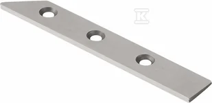 Ostrze wymienne prawe do strugarki elektrycznej 40-200mm, stal szybkotnąca HSS (kanalizacja HDPE) - Akcesoria hydrauliczne - miniaturka - grafika 1
