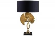 Lampy stojące - Lampa stołowa Gingko złota 62 cm - Invicta - miniaturka - grafika 1
