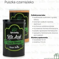 Herbata - Soczysta papaja herbata zielona z papają (Pakowanie ozdobne, Puszka eko 80 g) - miniaturka - grafika 1