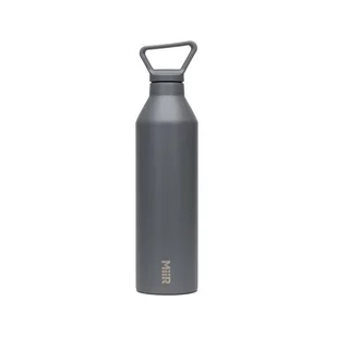 Butelka termiczna MiiR Narrow Mouth Bottle, 680 ml, szara - Shakery i bidony sportowe - miniaturka - grafika 1