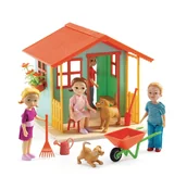 Zabawki interaktywne dla dzieci - Zestaw domek w ogrodzie DJ07835 - miniaturka - grafika 1