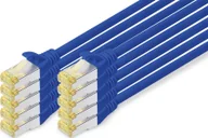 Kable komputerowe i do monitorów - Digitus DIGITUS CAT 6A S/FTP Patchkabel, 10 Stück, 1m, blau - miniaturka - grafika 1