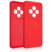 Etui i futerały do telefonów - Etui BELINE Silicone do Oppo Reno 12 F 5G Czerwony - miniaturka - grafika 1