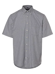James Koszula męska Mężczyźni Regular Fit Bawełna niebieski|biały w kratkę, XL - Koszule męskie - miniaturka - grafika 1
