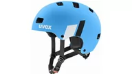 Kaski rowerowe - Kask rowerowy Uvex Kid 3 cc BLUE/WHITE 51-55cm - miniaturka - grafika 1
