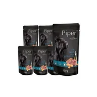 Mokra karma dla psów - Dolina Noteci Piper Animals mokra karma dla psa z jagnięciną, marchewką i ryżem brązowym saszetka waga 10x150 g - miniaturka - grafika 1