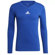 Koszulki męskie - Koszulka męska adidas niebieska Team Base Tee GK9088 - miniaturka - grafika 1