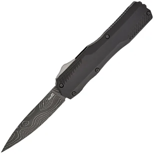 Nóż sprężynowy Kershaw Livewire Damascus - Black - Noże - miniaturka - grafika 1