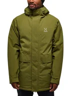 Kurtki męskie - Haglöfs Parka "Salix Proof™ Mimic" w kolorze khaki - miniaturka - grafika 1