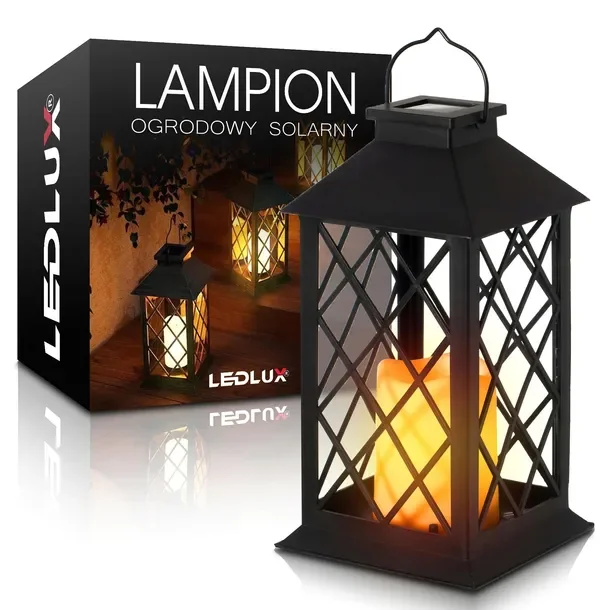 SOLARNA Latarenka ogrodowa LED Lampion Latarnia Znicz