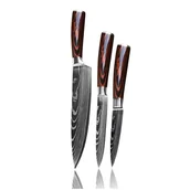 Noże kuchenne - Noże Japońskie Zestaw (3Szt.) - miniaturka - grafika 1