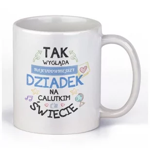 Kubek dla Dziadka na prezent Tak wygląda najcudowniejszy Dziadek na świecie - Gadżety dla niej i dla niego - miniaturka - grafika 1