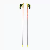 Kije trekkingowe - Kije biegowe LEKI Ultratrail FX.One Superlite bright red/neon yellow/natural carbon - miniaturka - grafika 1