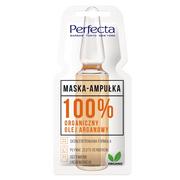Maseczki do twarzy - Perfecta Maska-ampułka 100% organiczny olej arganowy - miniaturka - grafika 1