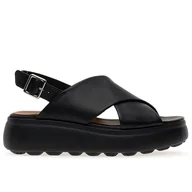 Sandały damskie - Sandały Geox Spherica EC4.1 D45D4A00085C9999 - czarne - miniaturka - grafika 1