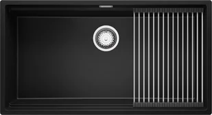 BRANDE SWIFT SLIM 860-90 BLACK (czarny mat) - Zlewozmywaki - miniaturka - grafika 1