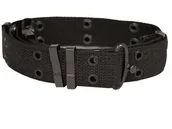 Paski - Mil-Tec Pas Oporządzeniowy z Otworami 30mm Czarny - miniaturka - grafika 1