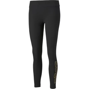 Legginsy damskie Puma HOLIDAY czarne 58955201 - Legginsy - miniaturka - grafika 1