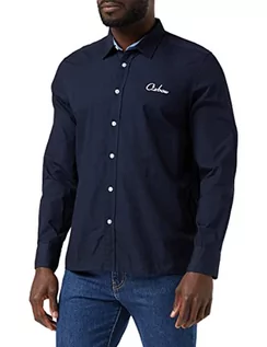 Koszule męskie - Koszula męska OXBOW, Głęboki morski, XL - grafika 1